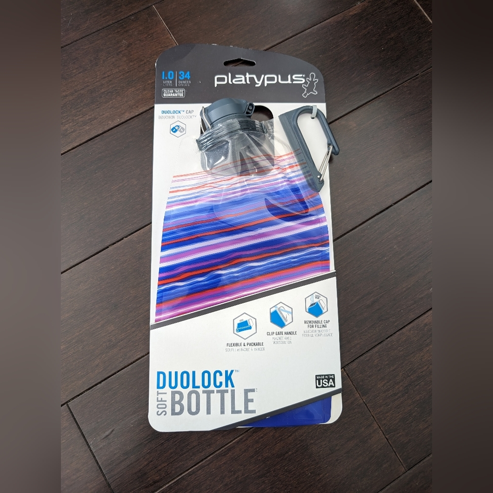Brand NEW- Platypus Duolock Soft Bottle